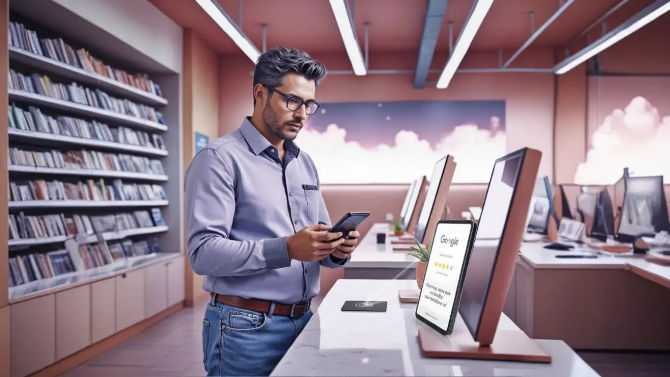 Plaque-NFC-comment-la-positionner-pour-récolter-plus-d-avis-clients Viewup